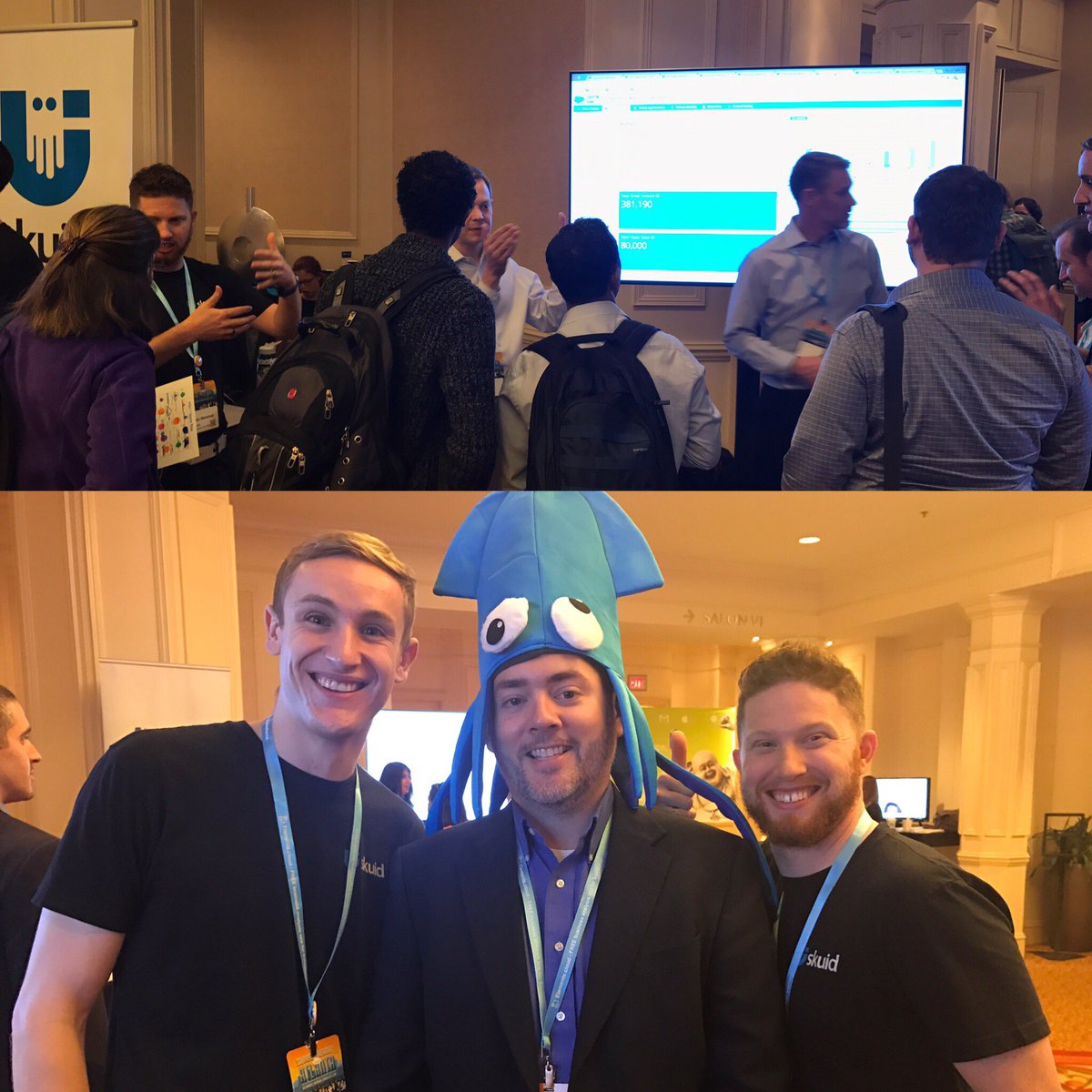 KathrynBBarnes's tweet photo. @SEDreamin lunch + @skuidify Demos = Perfect afternoon!  #SED17 https://t.co/Xx9YvxsgdL