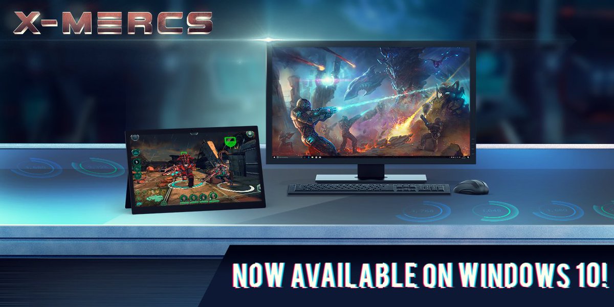 X-Mercs is available for Windows 10! Start your battle now -> gigam.es/XMercs_W10