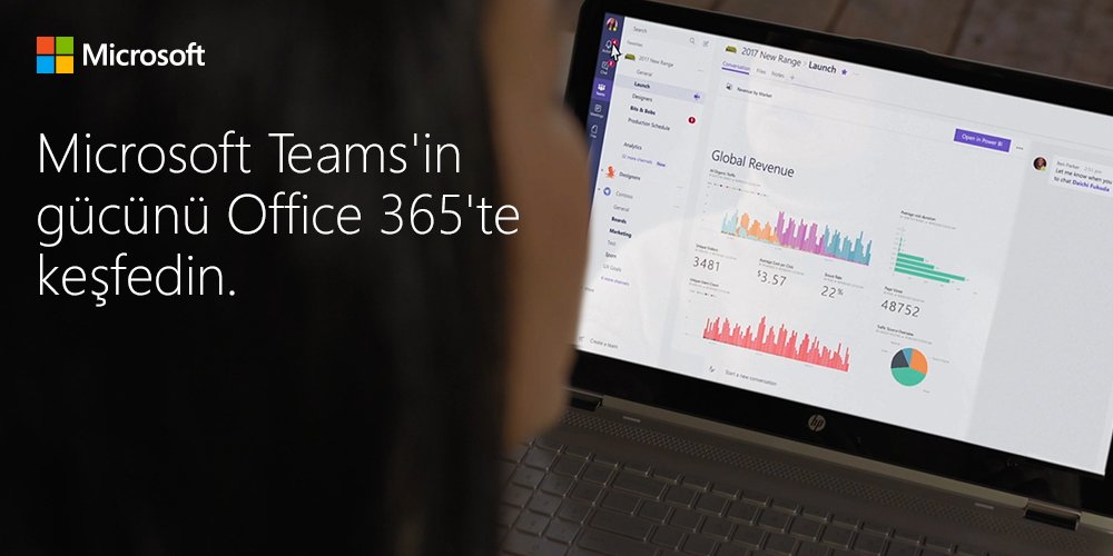test Twitter Media - #Office365 ile gelen #MSTeams’i takımınızın ihtiyaclarına göre istediğiniz gibi özelleştirebilirsiniz. Denemek için: https://t.co/Ii67r2XlKh https://t.co/HGEGqSUY2w