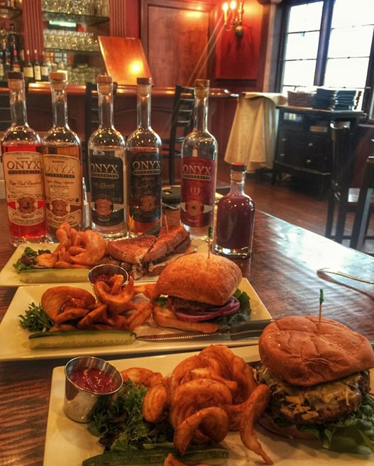 Congrats to Chef Jim and his crew on a great new menu and to <a href="/onyxmoonshine/">Onyx Spirits Company</a> for this great picture! #hungry #ctfoodies #avon #greatfood