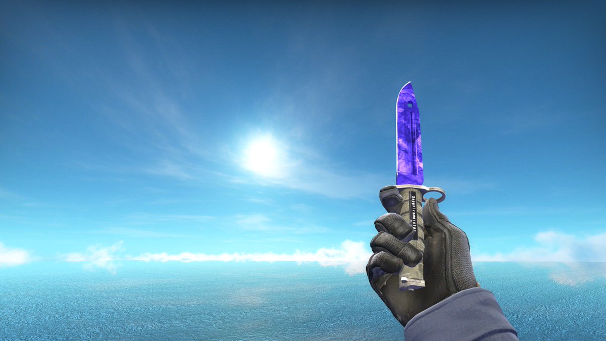 SkymeisterJP's tweet image. Sapphiremeister!!!!
Complete blue loadout
 #csgo #blueloadout