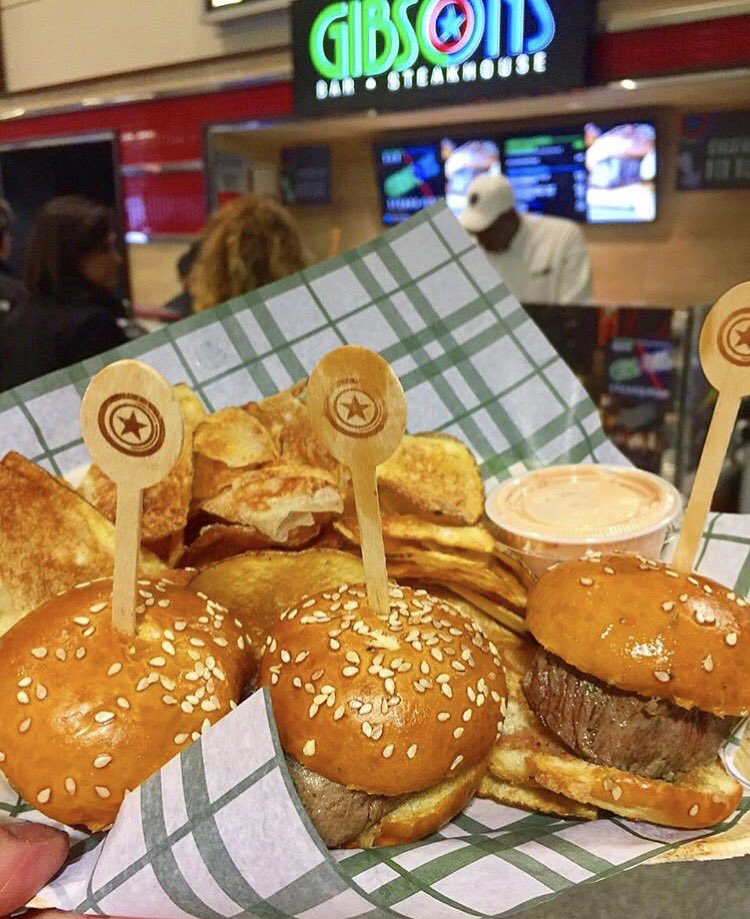 GibsonsSteak's tweet photo. Need some fuel for the #Blackhawks game tonight? Stop by our stand at @unitedcenter for filet sliders before the game.

📸: @laurenuchima https://t.co/ReoeSFGIm0