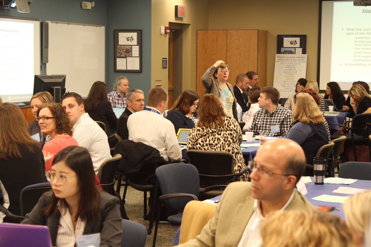 EICSD's tweet photo. Happy to be hosting 70 educators from around the region at our digital consortium https://t.co/ve8ctvF0jn