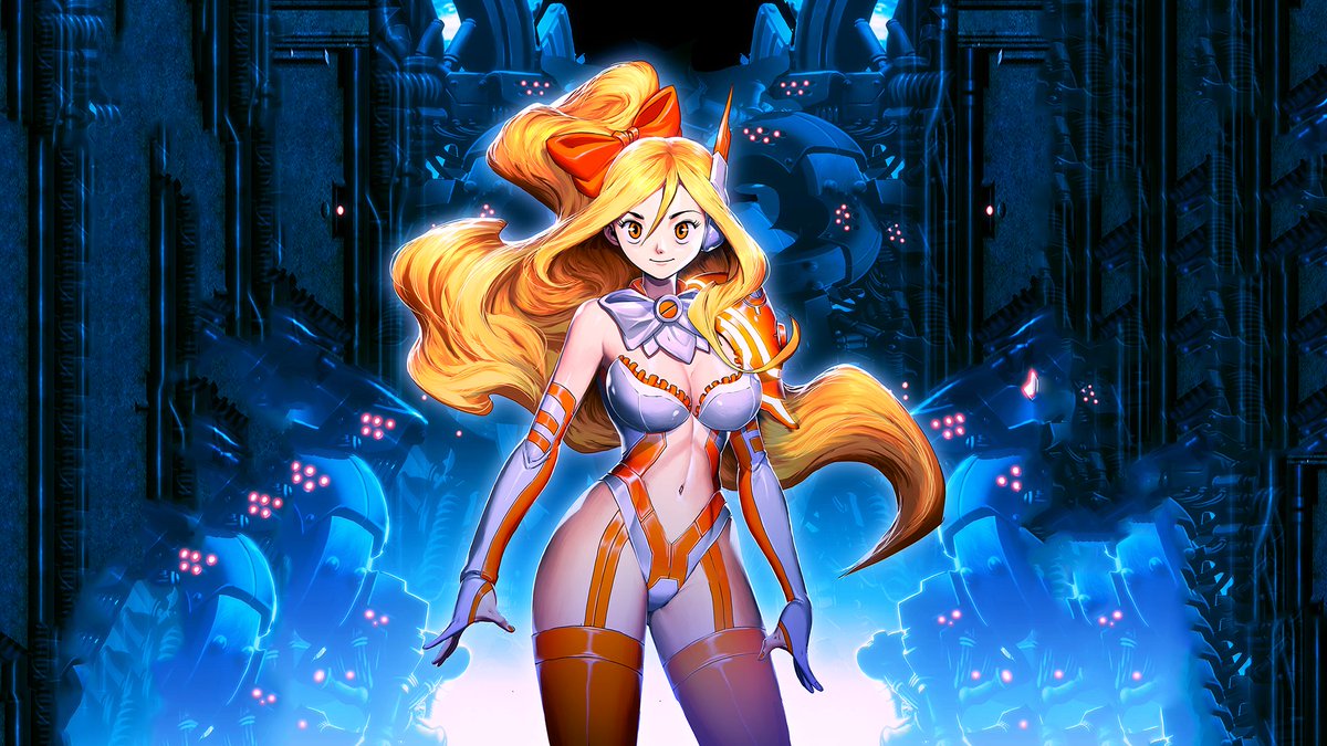GhostBladeHD's tweet photo. Unveiling Ghost... Is she who you were expecting? ;) #indiegame #gamedev #shmup 
https://t.co/D3XCn8IRiO https://t.co/iqt1ZNgHc5