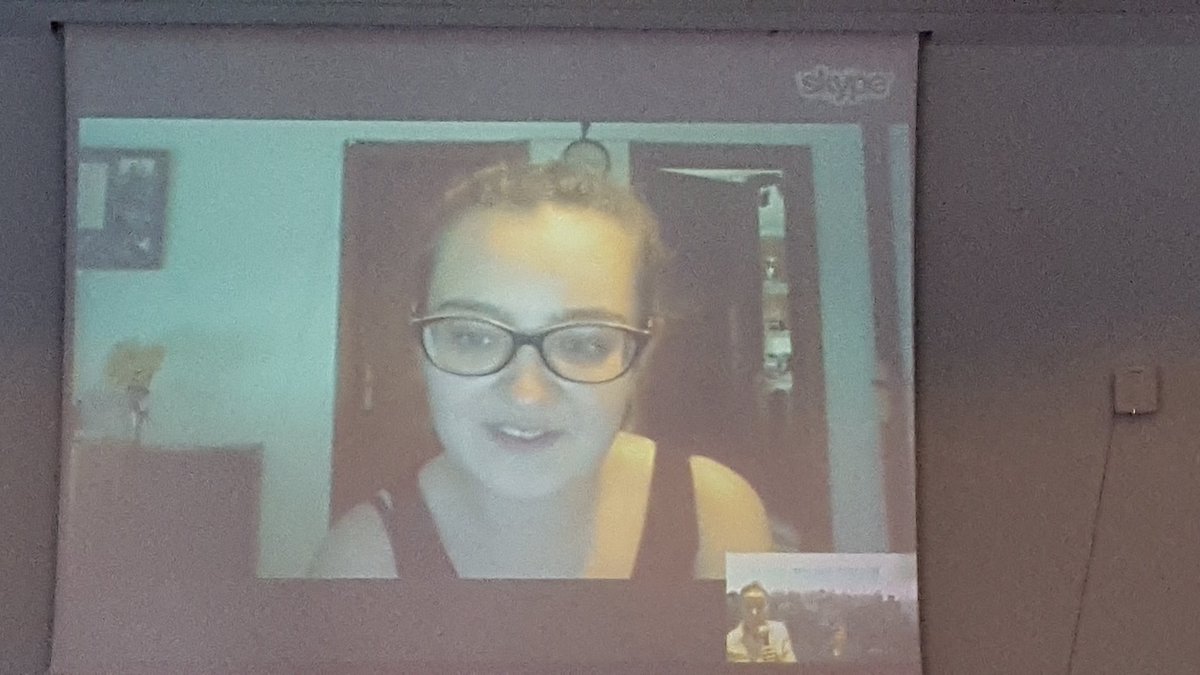 BerndGruner's tweet photo. #ForumNETINVET Melissa wining third price in the mobiliy price https://t.co/P6C4H5RYWa