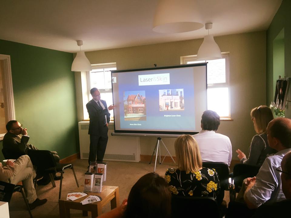 WorthingSkin's tweet photo. A fantastic educational evening tonight at #WorthingLaserandSkin #dermatology #skin #worthing #sussex #brighton #oculoplastics #orthopaedics https://t.co/hy8RCwXbgz