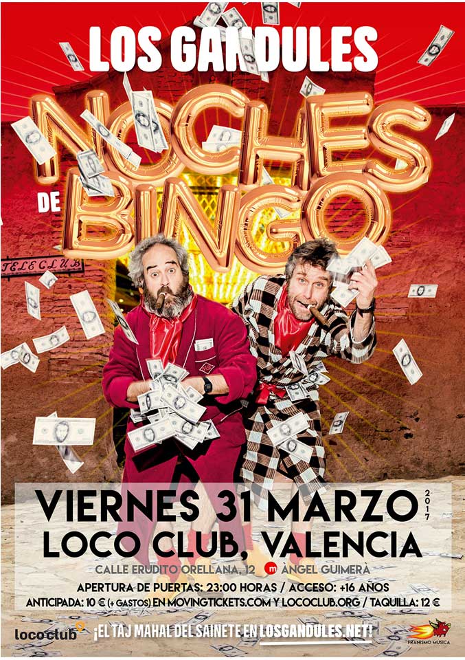 movingtickets's tweet photo. #Hoy en #Valencia @SantiCruz, fiesta @A_Wamba_Buluba con @LosMamboJambo #Scumbugs y #Bastardos y @LosGandules 🎫 https://t.co/vmqNIy7e52 https://t.co/hlnAmRJck9