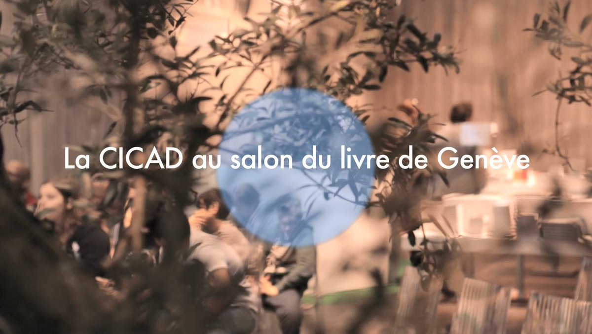 La Cicad On Twitter Cicadch Au Salon Du Livre De Geneve J 27