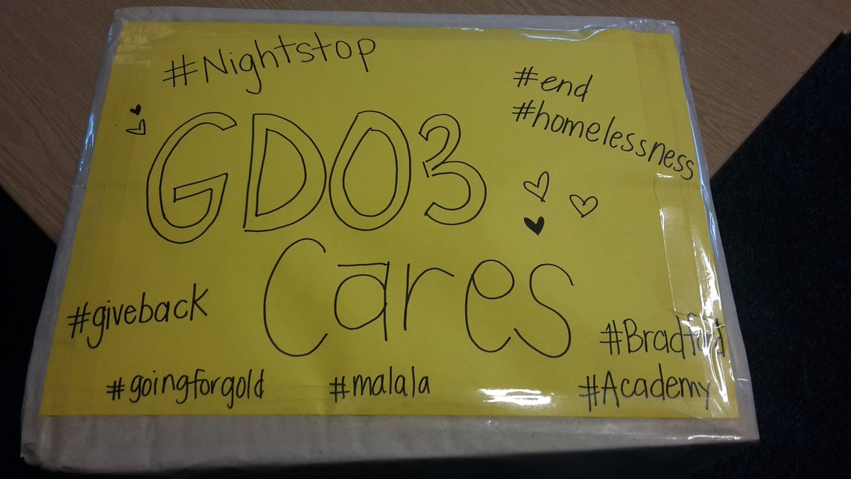 Ms_Delgado_BA's tweet photo. @MalalaHouseBA GD03 coming together #bradfordacademy #giveback #endhomelessness https://t.co/aQNqUyOpDi