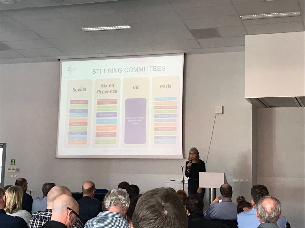 NETINVET's tweet photo. Neus Caufape @ncaufape presenting  the 2016 data of the @NETINVET community and the good  prospects 2017 at #ForumNETINVET @EU_Commission https://t.co/FmBCFnItTm