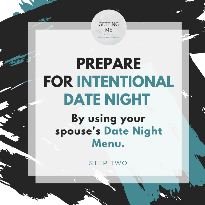 GettingMeBook's tweet photo. The second step to a successful Intentional Date Night is.... #gettingmebook #relationships #intentionaldatenight #datenightmenu #marriage https://t.co/LdfGxhRsBf