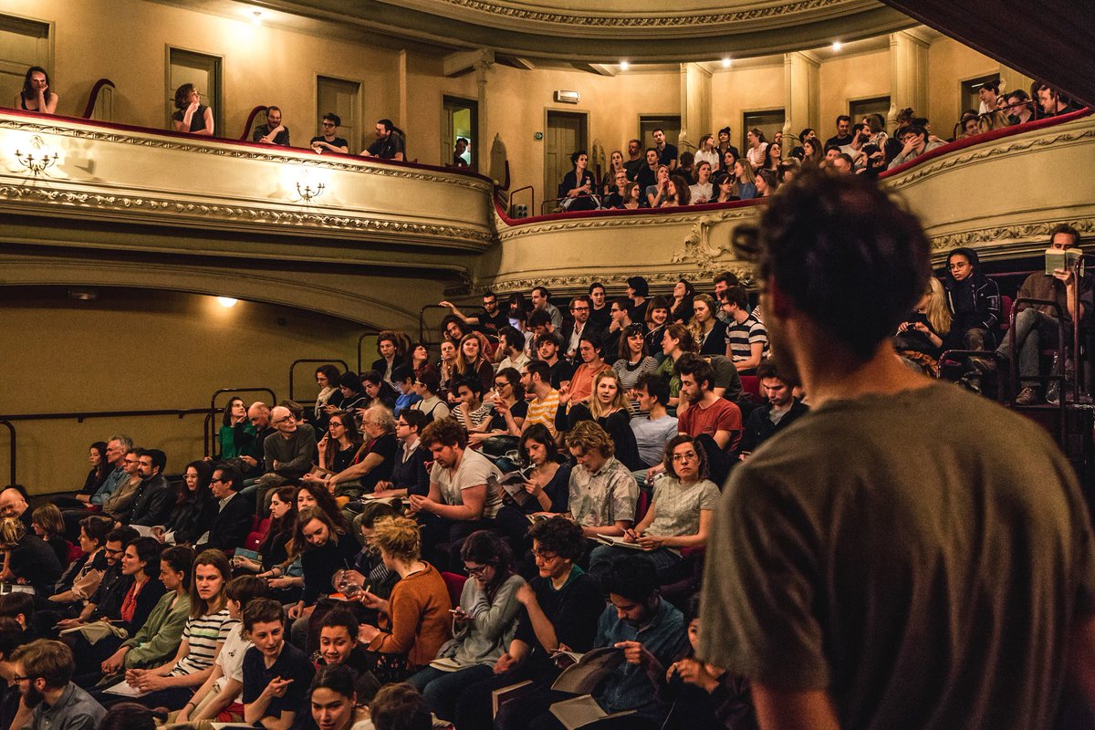 THANKYOU JACQUES RANCIÈRE for being with us yesterday! 

#film #festival #cinema #courtisane #gent #gand 
courtisane.be