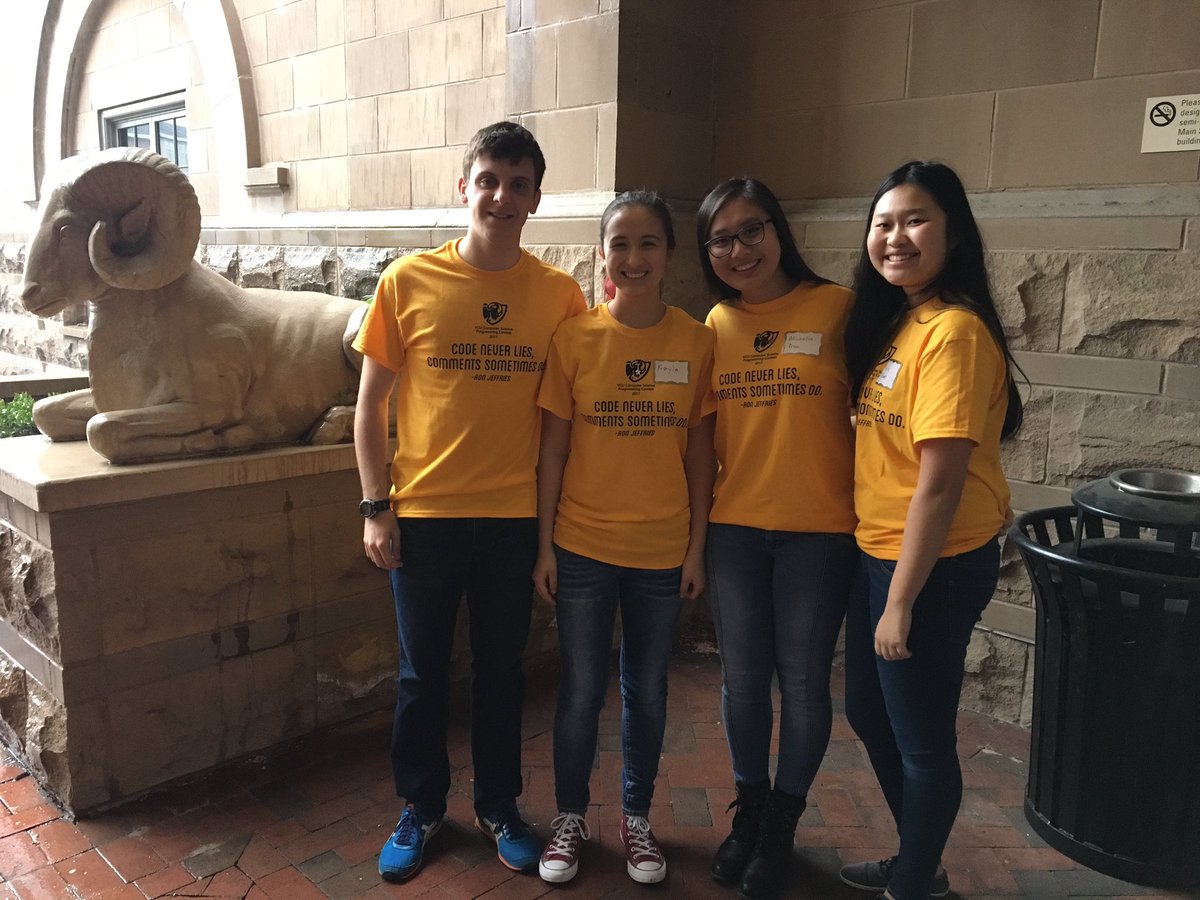 Cossa_Codes's tweet photo. Feeling right at home with our RAM friend #VCUEngineering #vcuhspc https://t.co/kpLRZQR2V2