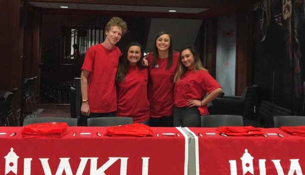 Had so much fun welcoming #WKU2021 Honors Students to the Hill today!!