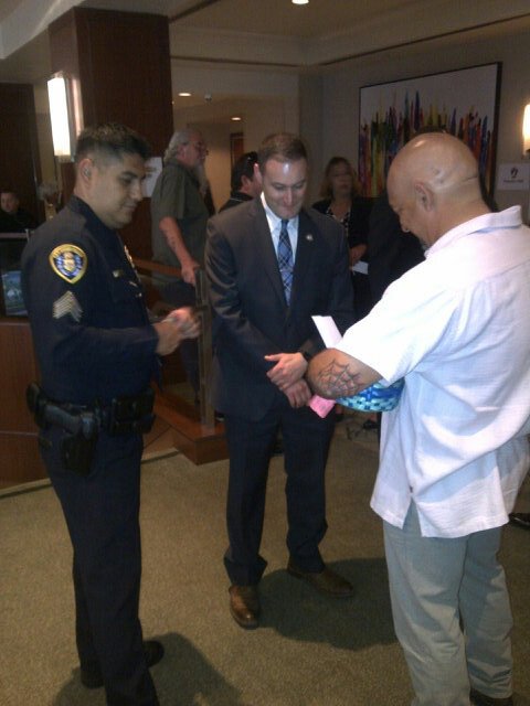sd_chavez_comm's tweet photo. Check out Mark from IBEW selling out our raffle tickets https://t.co/Km2Pdu6e7j