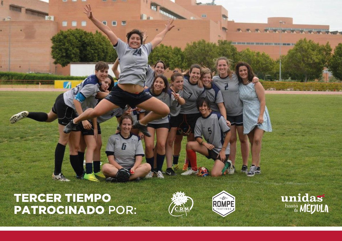 GansasRugbyFem's tweet photo. ¡Y por supuesto! Muchas gracias a @ClubRugbyMalaga por su energía una edición más ayudando a reopener fuerzas en el clásico tercer tiempo! https://t.co/iQD1PFdwLr