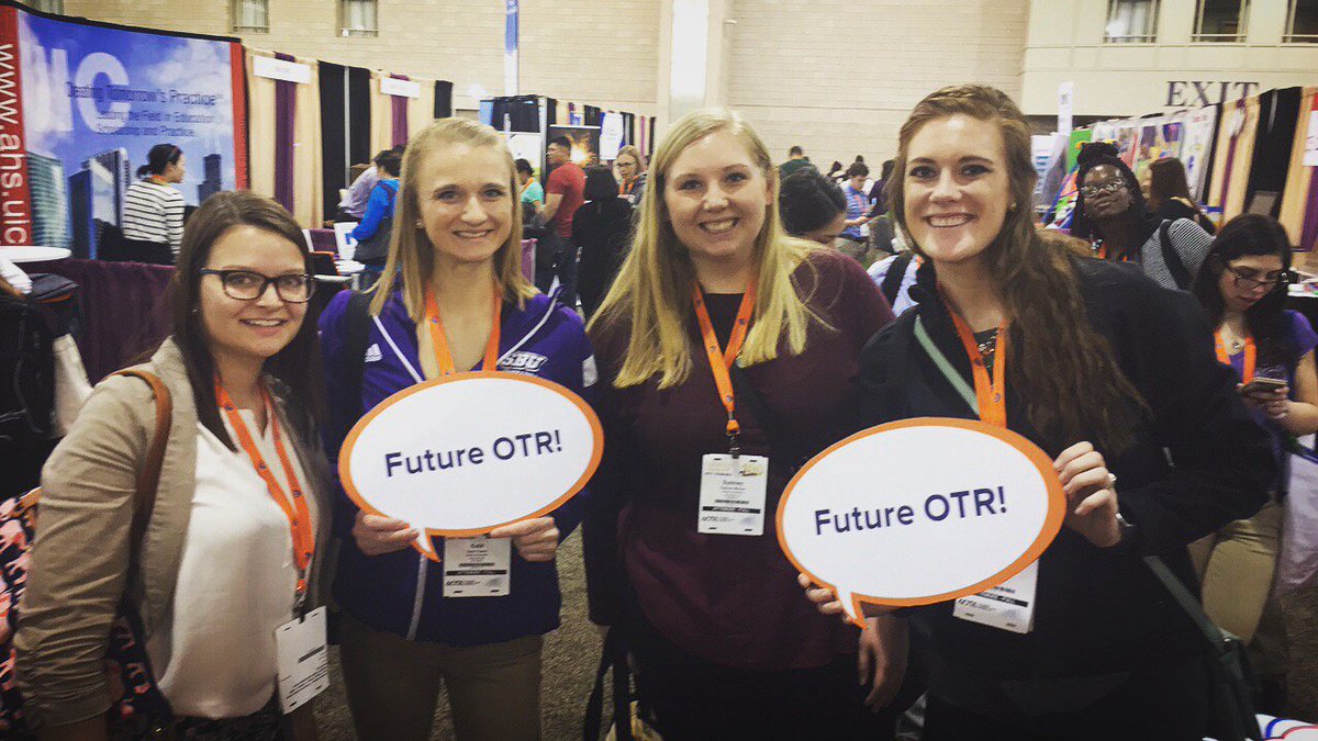 katecraneOTD's tweet photo. Just doing nerdy things with my friends. @OTStevenB #AOTA https://t.co/3rs5l3ovQk