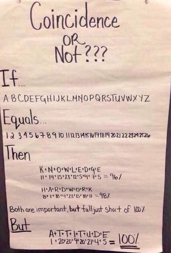 MMPJonE's tweet photo. ATTITUDE IS EVERYTHING #TheChoiceIsYours #PMA https://t.co/BaDMZFfUvX