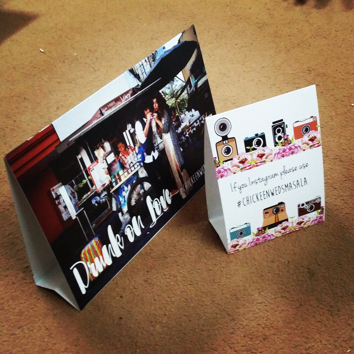 RoyalPrinters's tweet photo. #CustomMade #TentCard #ForOurBeautifulBride&amp;Drummer @chickeenwedsMasala #ForEnqurie #EmailMeOn #royalprinters2151@gmail.com https://t.co/tzrXVE6ARJ