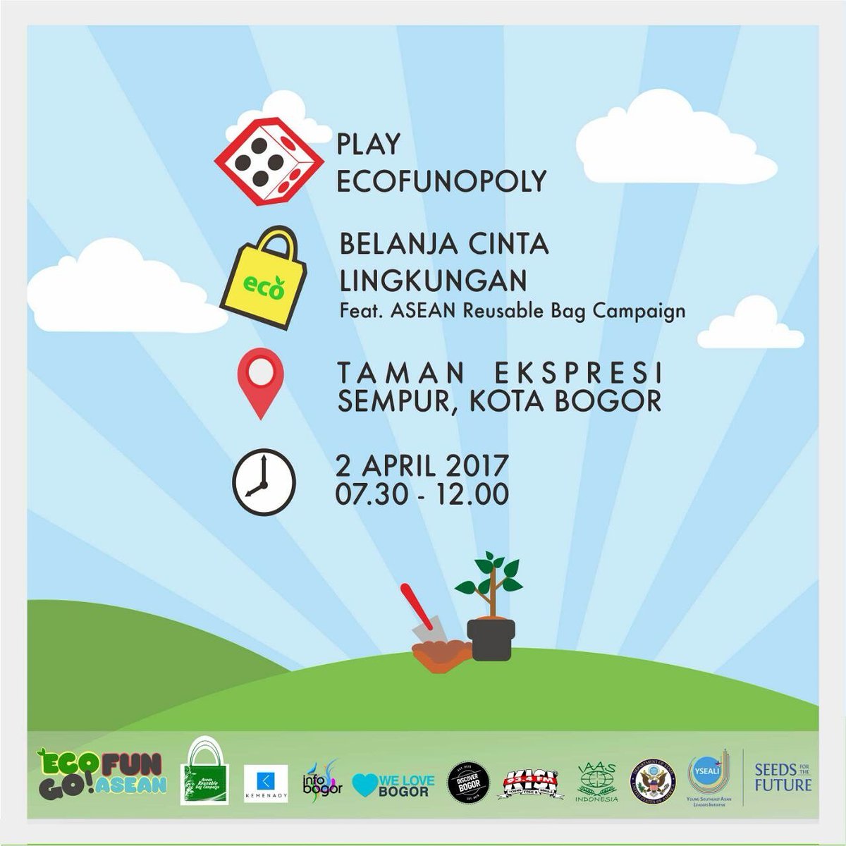 ecofuncommunity's tweet photo. Our upcoming events,has a theme of ecofriendly  products shopping simulation. Are u interesting? Pls join n make the quality of your weekend https://t.co/5UVT8aFXQZ