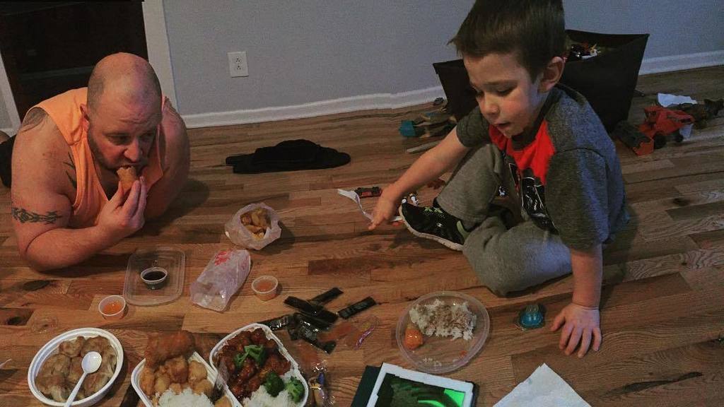 KatieMcKayPhil's tweet image. You'd think we would have been smart enough to at least bring chairs... #newhouse #firstdinner #flooreating #keepitclassy