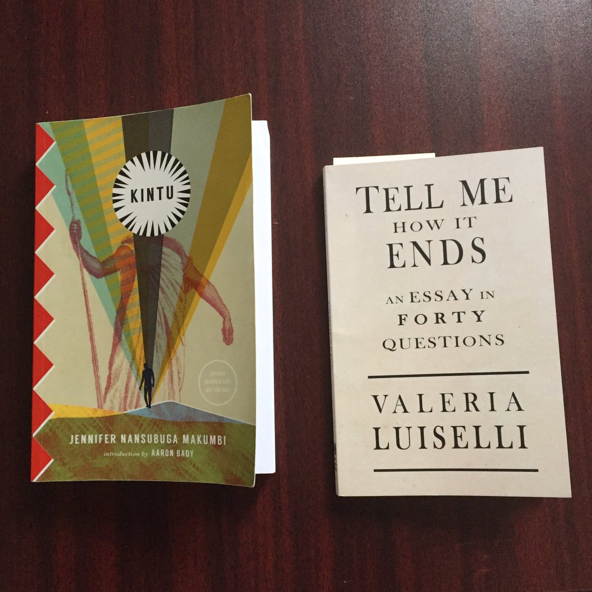 Read both of these wonderful books this week and can't recommend them enough.