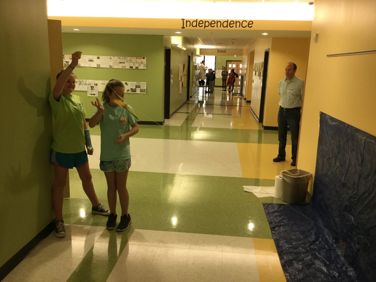 kmgrothe's tweet photo. Zooming down the zip line! @hfeeagles #HFExcellence #STEMDay https://t.co/r3fmFOm8X3