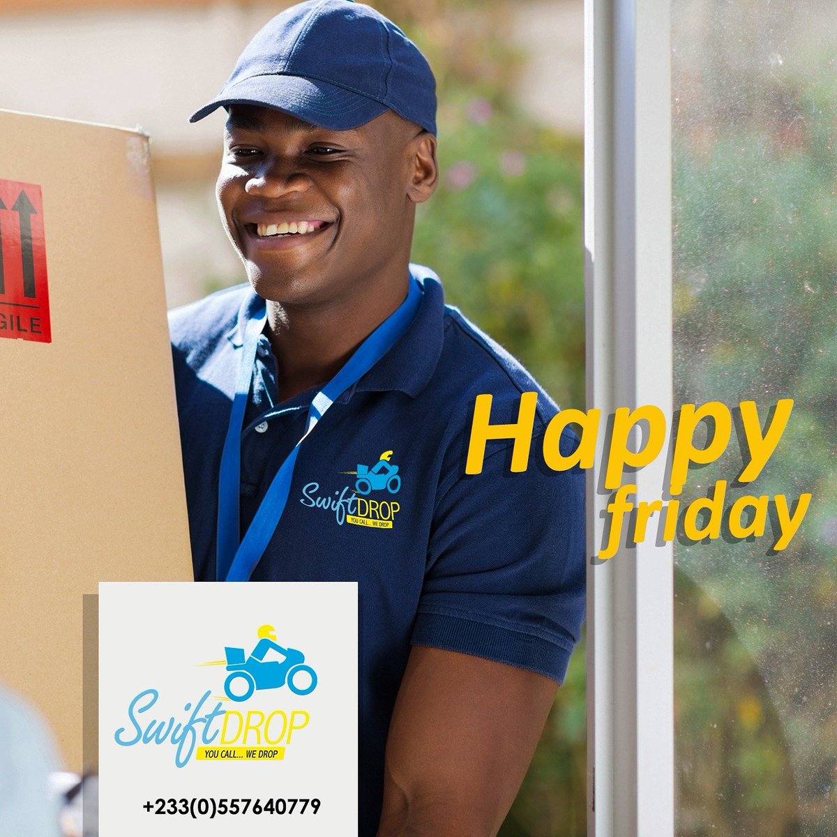 SwiftDropgh's tweet image. We love what we do! We&apos;re here to serve you!  Call us on 0557640779 #swiftdrop #youcallwedrop