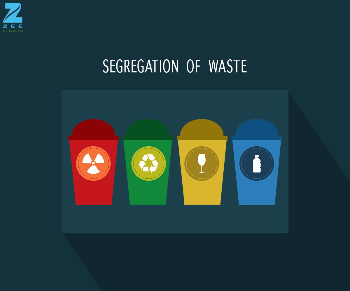 ZEEisGreen's tweet photo. Consciously throw your waste according to the below mentioned segregation system.
#LightsCameraEcoAction https://t.co/MKWG6ckzkb