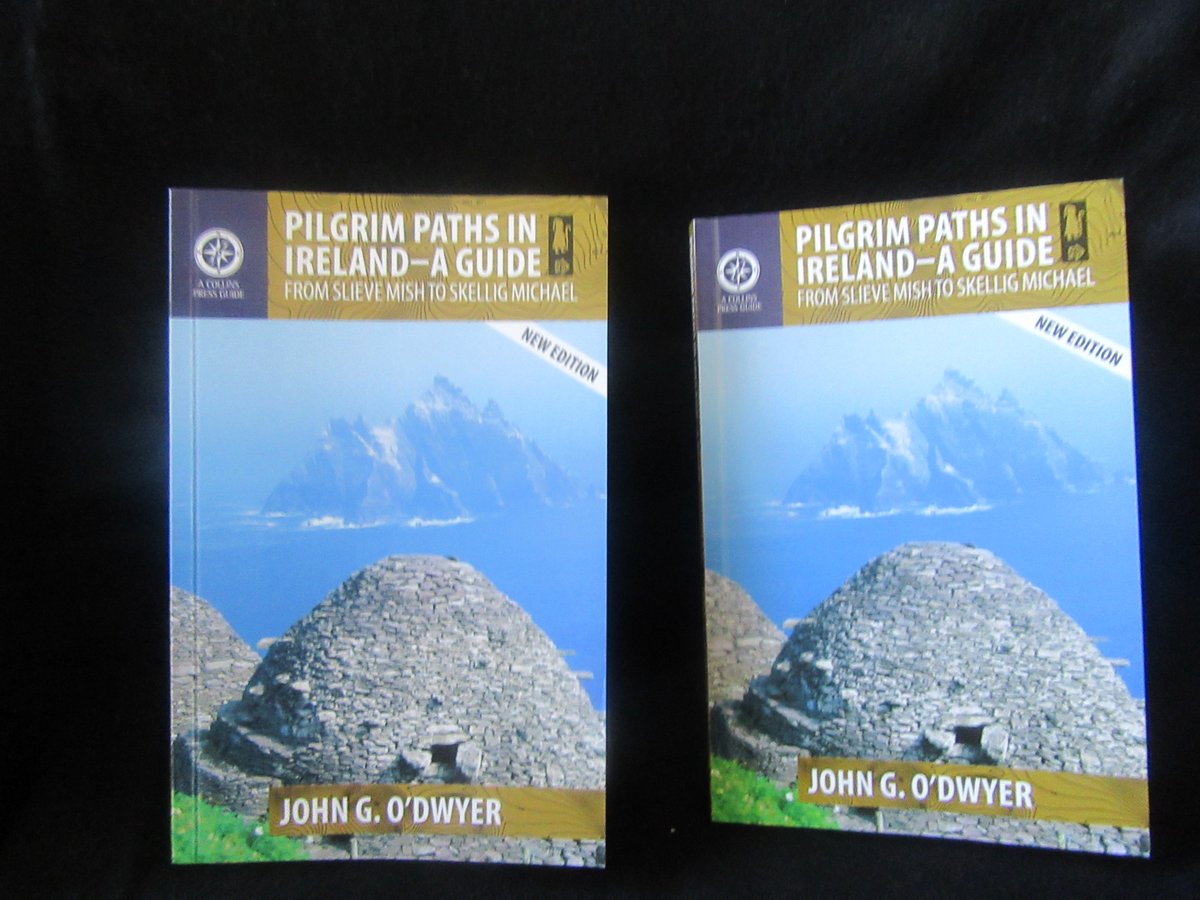 Johngodwyer1's tweet photo. Moment every author likes: advance copies of my latest book on the #pilgrimpaths of Ireland arrived today from the #Collinspress. https://t.co/CYroHqBhDs