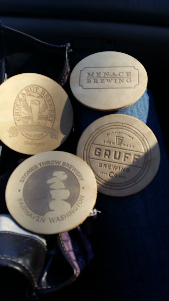 Our collection is almost complete!  2 more to go.  <a href="/Tap_Trail/">Tap Trail</a> #bellingham #drinklocalbeer