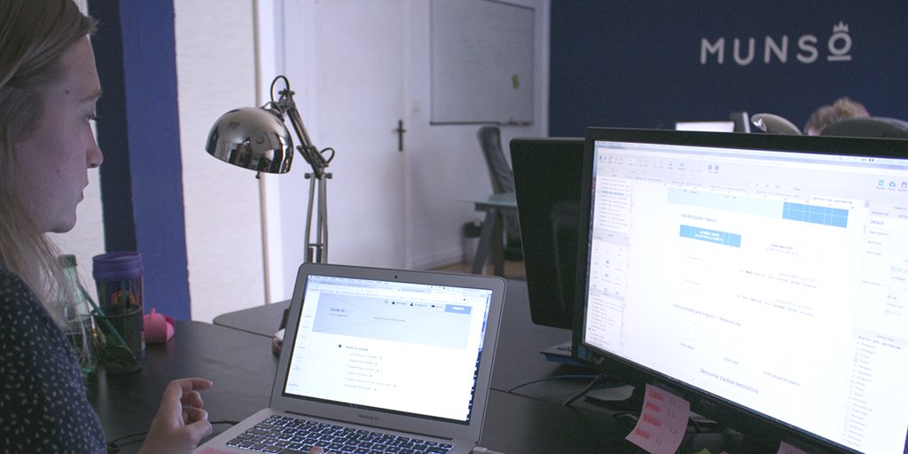 munso_co's tweet photo. Aujourd'hui, c'est journée conception UX pour des dispositifs digitaux toujours plus #userfriendly ! #wireframes #axure https://t.co/L7JtEns3o0