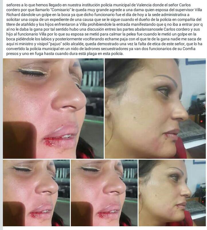 Que ejemplo digno. De un comisario. Destituyen a uno que no tenia que ver con harina. Este debería ir preso "Cordero C." .<a href="/trafficVALENCIA/">traffic VALENCIA</a>