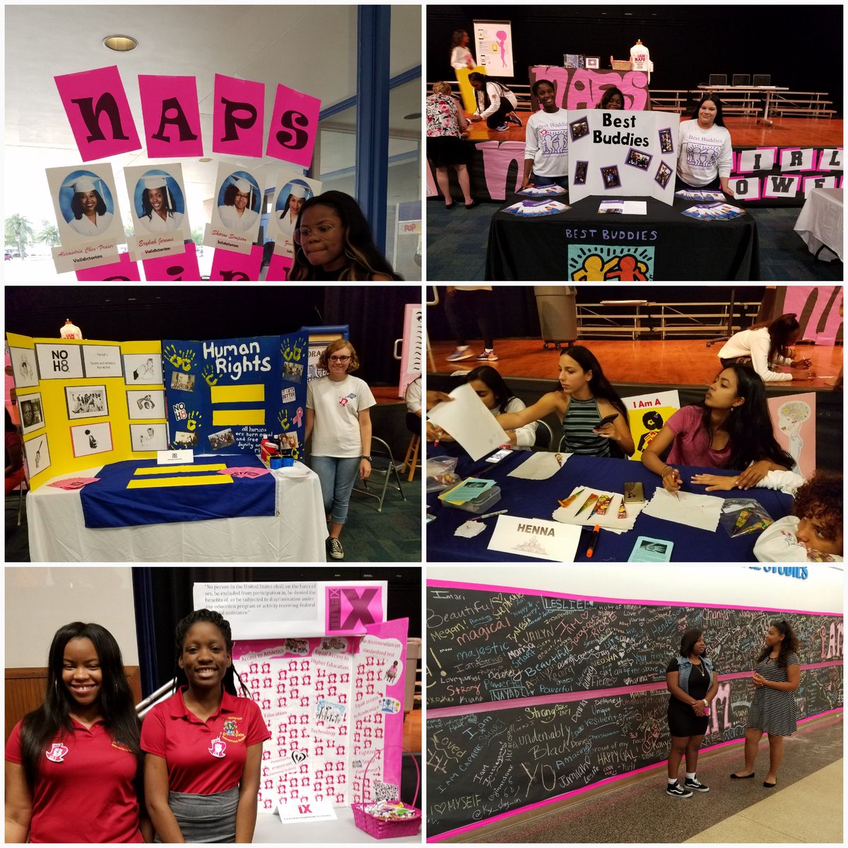 Sally8429's tweet photo. NAPS @Jefferson High School #HCPSProud #NAPSClub #TampaJHS #jef https://t.co/rfxPxRqaJg