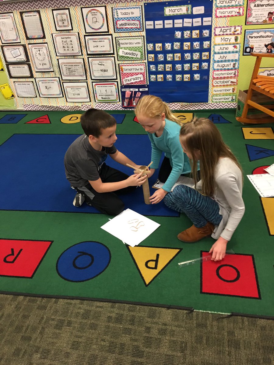 kawilliams1701's tweet photo. We know that windmills have been used for many things! Today our challenge is to construct one with only these supplies! #pvestem #teamwork https://t.co/Z4vDW6kB9s