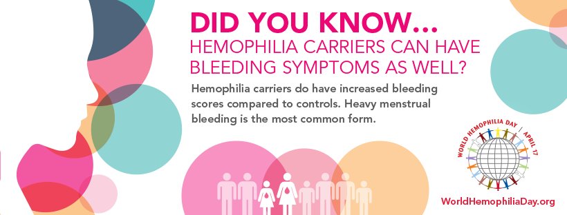 wfhemophilia's tweet photo. Happy World Hemophilia Day! We are pleased to have taken the opportunity this year to bring attention to the women &amp; girls in our community https://t.co/q0VGHXARKk