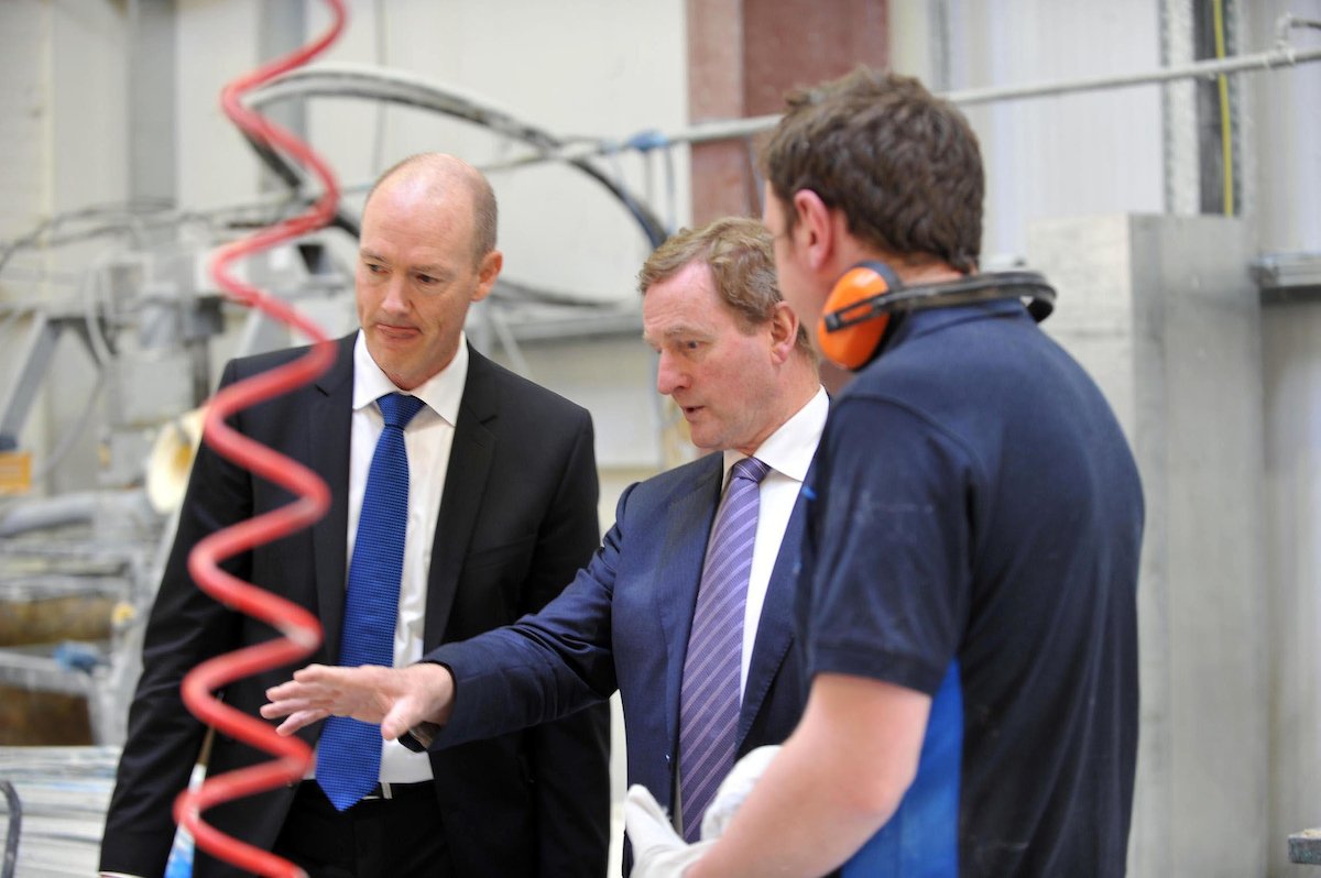 Taoiseach gives spirited speech during visit to Tricel European headquarters praising success and jobs creation bit.ly/2cAX6xt