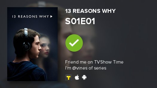 seriesvines1's tweet photo. comme g pas de vie g regarderS01E01 of 13 Reasons Why!   https://t.co/283wySpWiV https://t.co/VF92UZddbR