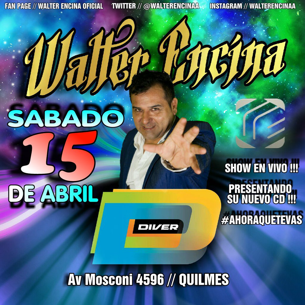 WalterEncinaa's tweet photo. AGENDAR GRACIAS A TODOS LOS BAILES QUE CONFIAN EN MI, ESTOY MUY FELIZ POR EL CARIÑO DE LA GENTE ,VOY A DEJAR TODO DE MI CON FE TODO SE PUEDE https://t.co/1SwPf4f6ov