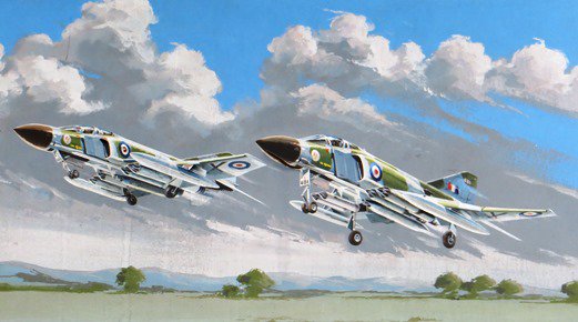NewarkAirMus's tweet photo. Has anyone noticed this painting in #NAMHangar1 next to the #PhantomSIM?
#DiverseAviation here in #LoveNotts on #PhantomFriday ex-Coningsby https://t.co/0AzUaQTGIn