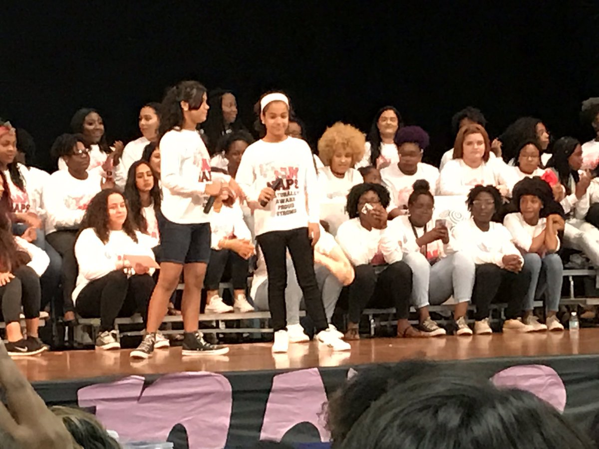 JarauxW's tweet photo. This is public school @BetsyDeVosED @tampajhs #napsclub #hcpsproud #girlpower 💗 https://t.co/AZW6YGl2pI