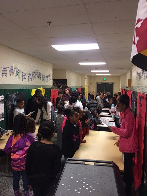 bworkmeister's tweet photo. Students share their learning with an authentic audience in a living museum. @TeamMiddlesexES @BCPS_ELA #MESBelieve https://t.co/NZLGsaEdIz