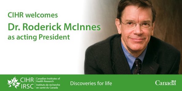 ICRH welcomes Acting CIHR President Dr. Roderick McInnes ow.ly/9ihJ30arkEM <a href="/CIHR_IRSC/">CIHR</a>