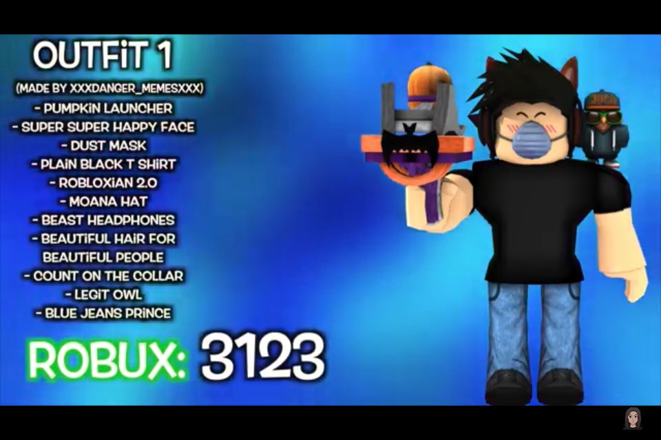 100 ROBUX ROBLOX OUTFIT 