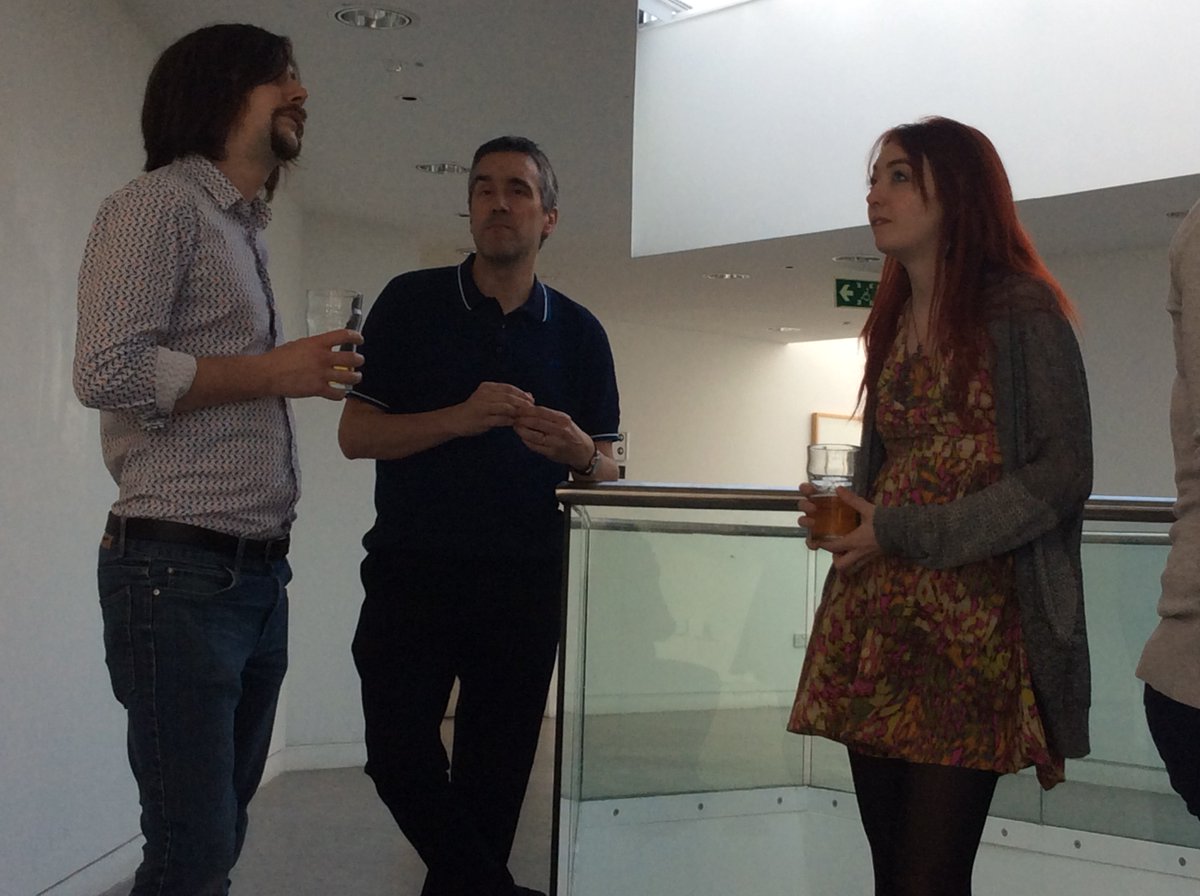 A huge thanks to our programme leader, Dr Matthew Partington, for giving us the chance to make On-Site a reality. Part of @uwecurating 2017