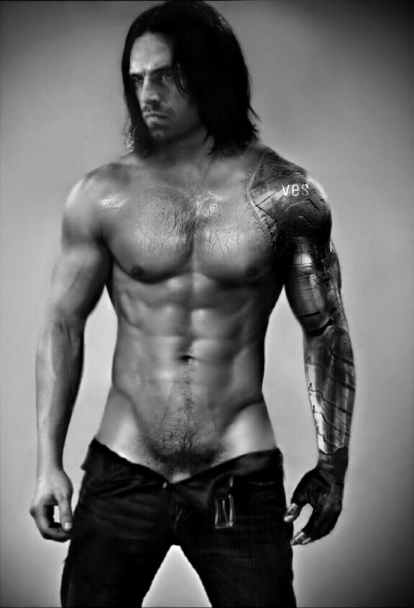 @LonerShewolf Bucky pulled off his shirt and unbuttoned his pants.
"All yours doll."