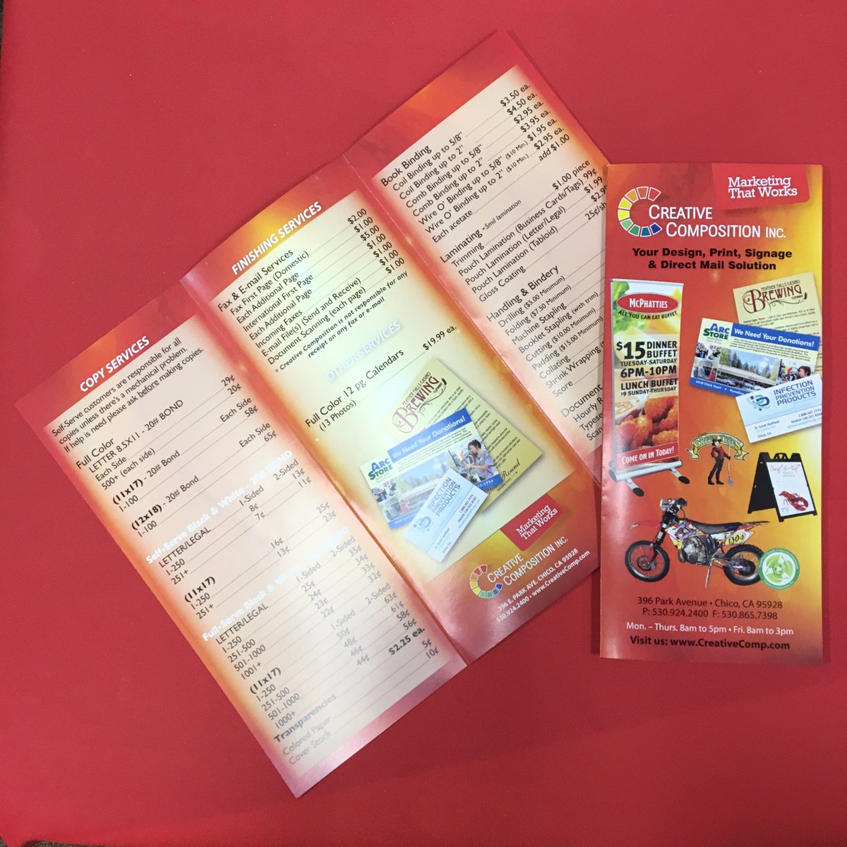 CompositionCopy's tweet image. Typesetting and design, from simple ideas to complex creations, we can do it all #marketingthatworks