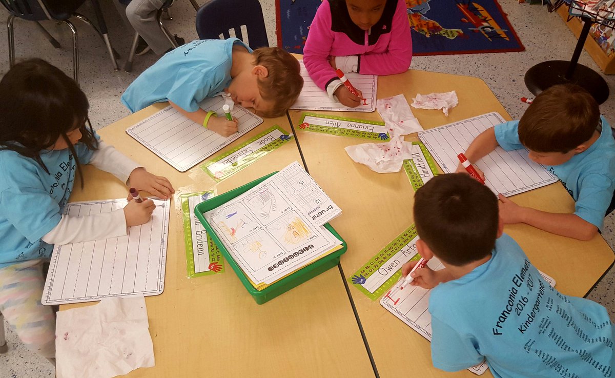 FranconiaES's tweet photo. Kindergarten writers practicing their craft! #learningmoreandmore #ourfcps
@TDade https://t.co/zopnxOmlG2