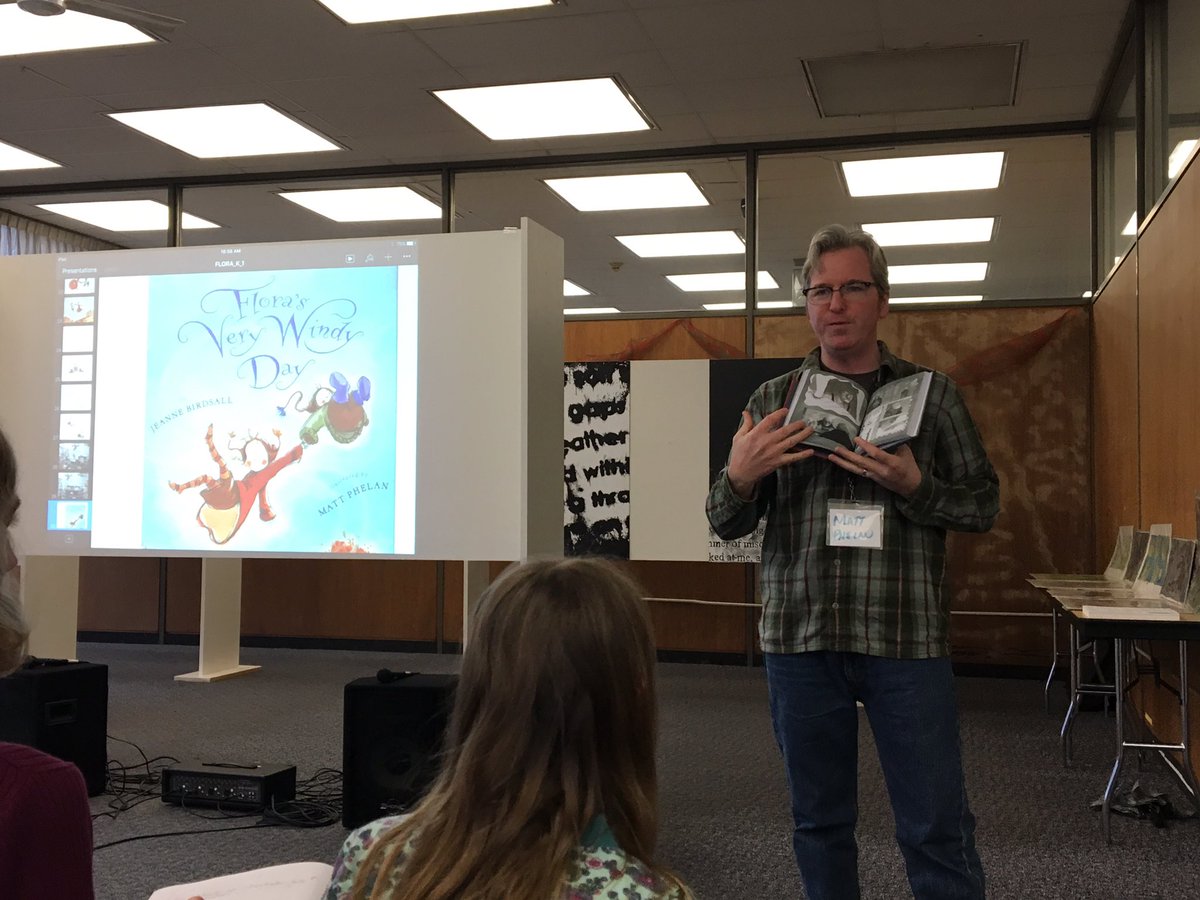 IamAnnaFox's tweet photo. Awesome Illustrator Matt Phalen rocking the keynote presentation at today's  @SCBWIEastPA workshop!! #scbwi #kidlitart #illustration https://t.co/jgt5OXenbG