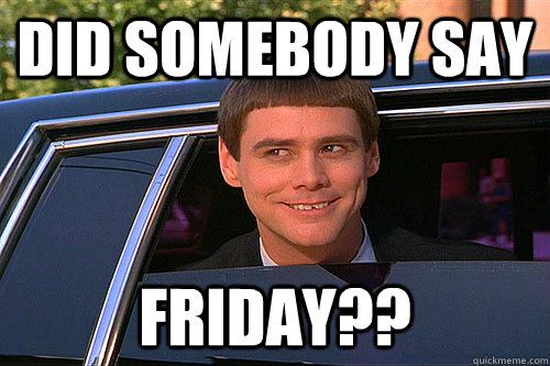 We have arrived! #HappyFriday #CheersToTheWeekend